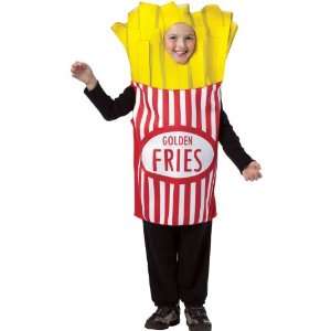  Childs French Fries Costume Size 7 10 