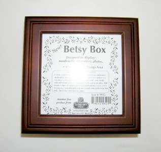   Mahogany Finish New BETSY BOX for Needlepoint & Cross Stitch  