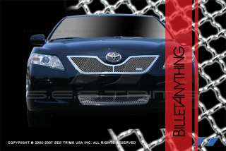 TOYOTA CAMRY XL XLE 2007 09 CHROME MESH GRILLE GRILL  