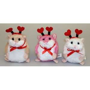    Ganz Lil Hamsters Valentine Edition Set of 3