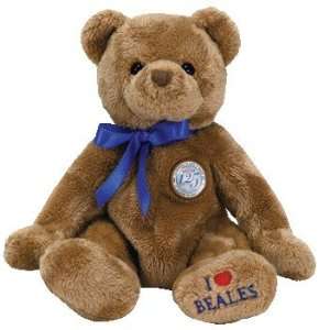    TY Beanie Baby   NIGEL the Bear (Beales UK Exclusive) Toys & Games