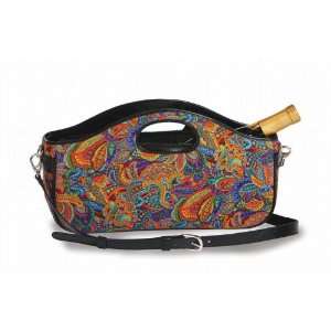  Fashionable Wine Clutch Bottle Tote with Shoulder Strap 
