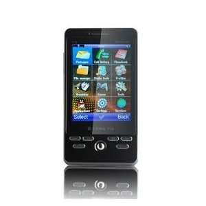  T3 Dual Card Dual Band FM Touch Screen Cell Phone Black 