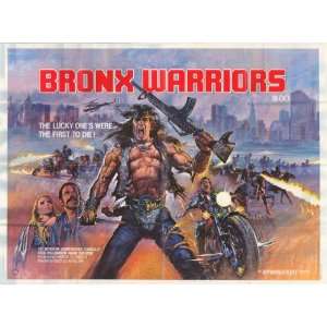  1990 The Bronx Warriors (1983) 27 x 40 Movie Poster Style 