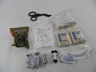 LOT Medical Supplies IFAK Blowout Kit Medic Gauze, Shears, Tourniquet 