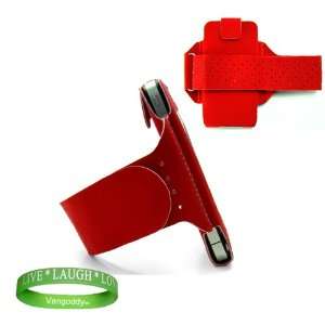  Quality Red OKER iPhone Exercise Armband for Apple iPhone 