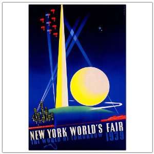  Best Quality New York Worlds Fair 1939 by Joseph Binder 