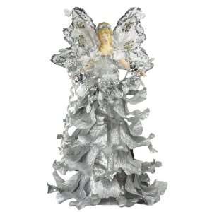  16 Beautiful Tree Topper Mantel Branch Ice Angel   Silver 