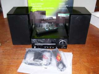   A3111 DVD CD AM FM COMPACT SHELF STEREO RADIO SYSTEM 2 SPEAKERS  