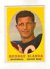 1958 Topps #129 * Bears George Blanda * NrMt (OC)