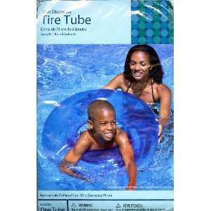  30 Inch/76 CM Diameter Blue Tire Tube Toys & Games