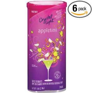 Crystal Light Mocktail Appletini Drink Mix (10 Quart), 1.69 Ounce 