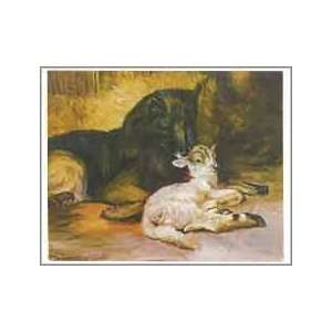 Belgian Tervuren and Lamb Notecards