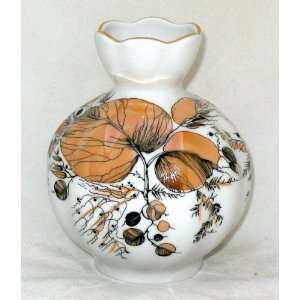 Lomonosov Porcelain My Garden Flower Vase