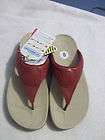   RED SLIPPERS /SANDALS FREE FROM BACK PAIN FIT COMFORT SIZE 11