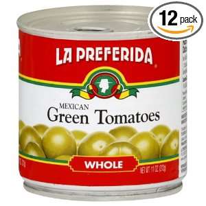 La Preferida Tomatillos Entero, 11 Ounce Grocery & Gourmet Food