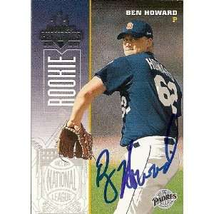 Ben Howard Signed Padres 2003 Donruss Champions Card