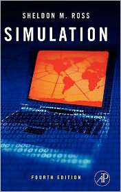 Simulation, (0125980639), Sheldon M. Ross, Textbooks   