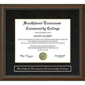  Southwest Tennessee Community College Diploma Frame 