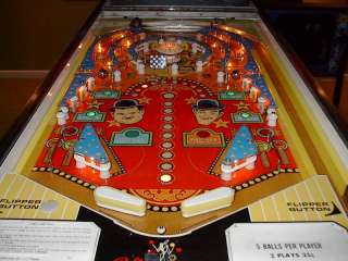 Bally FLICKER Vintage 1975 Classic Arcade Pinball Machine  