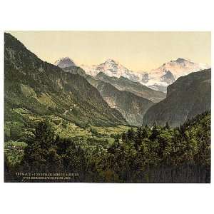   ,Monch,Eiger,Heimwehfluh,Bern,Switzerland,c1895