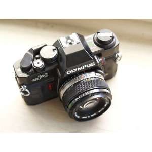 Olympus OM PC 35mm Film Camera
