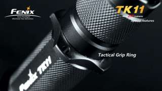 Fenix TK11 R5 Cree LED 258 Lumen Tactical Flashlight   w/ Four CR123A 