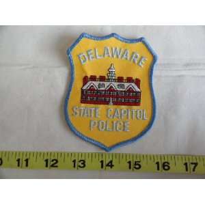  Delaware State Capitol Police Patch 