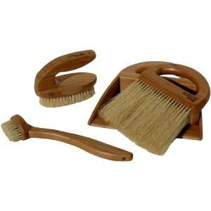    Natural Home Decor 3 Piece Bamboo Cleaning Set