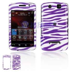  BlackBerry 9530/9500 Storm Cell Phone Purple/White Zebra 