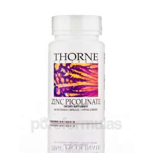  Thorne Research Zinc Picolinate 60 Vegetarian Capsules 