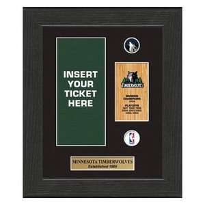  Minnesota Timberwolves Ticket Frame