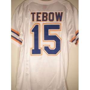 Tim Tebow Florida Gators Unsigned Authentic White Nike Jersey  