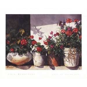  Pots of Geraniums by Lois Brezinski 30x24