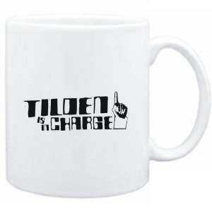  Mug White  Tilden is in charge  Male Names Sports 