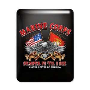  iPad Case Black Marine Corps Semper Fi Til I Die 
