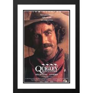  Quigley Down Under 20x26 Framed and Double Matted Movie 