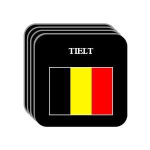  Belgium   TIELT Set of 4 Mini Mousepad Coasters 