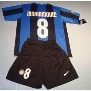  Inter Milan home # 8 Ibrahimovic soccer jersey Sports 