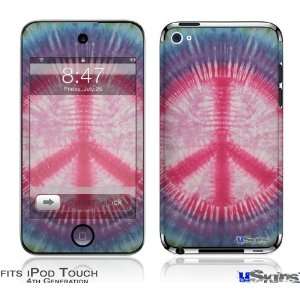   iPod Touch 4G Skin   Tie Dye Peace Sign 108 