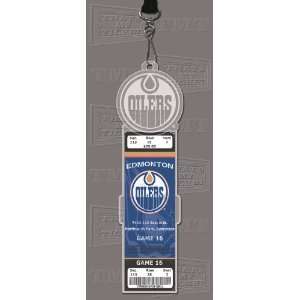  Edmonton Oilers Engraved Ticket Holder