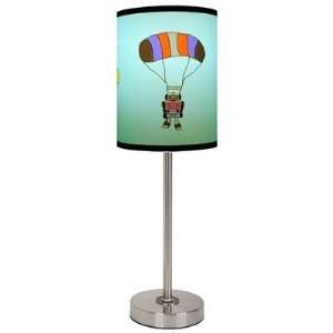  Skydiver Robots Lamp by Carrie Masters
