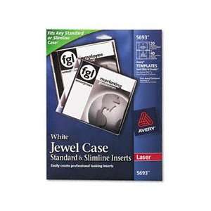  AVE5693 Avery® LABEL,LSR INSERT 20SH,WHT