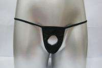 new mens underwear thongs black free size(27 33) #017  