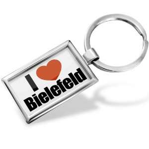  Keychain I Love Bielefeld region North Rhine Westphalia 