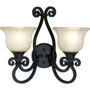  Thomasville Guildhall Wall Sconce in Forged Black