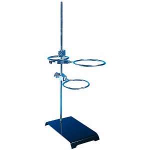 Thomas Ring Stand, Base 305mm Length x 152mm Width, 915mm Rod Height 