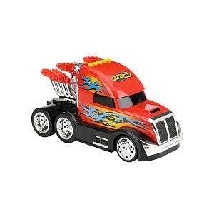    Fast Lane Big Rig Light and Sound Truck   Red Toys & Games