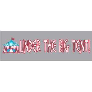  Under The Big Top Rub ons   Under The Big Tent Arts 
