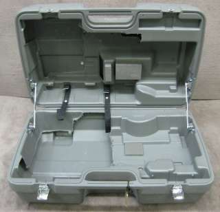Empty* Sony Hard Plastic Lockable Carrying Case w/ Key  
